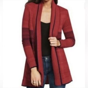 CABI 897 ‘Joy’ Open Front Long Cardigan Sweater Women’s Size Medium